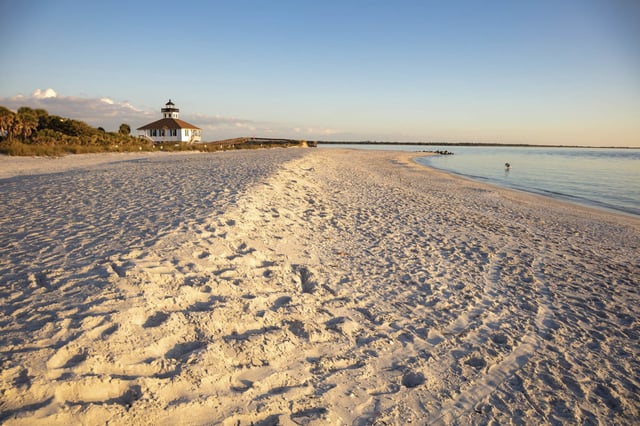 Port Boca Grande Lighthouse. 
Boca Grande, Florida, USA.