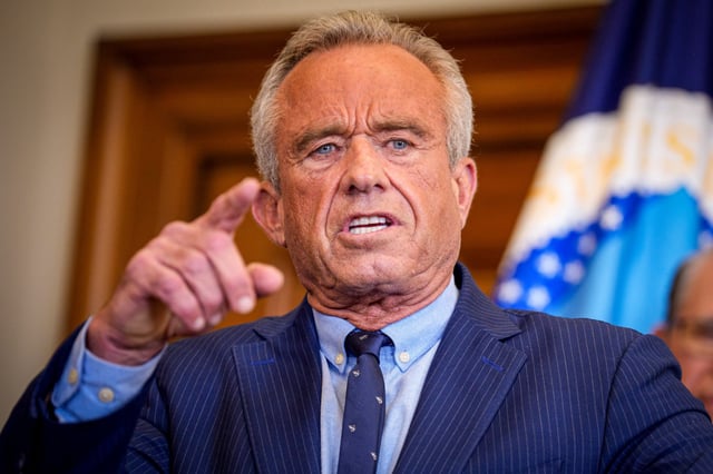 Health and Human Services Secretary Robert F. Kennedy Jr. on June 10, 2025 in Washington, D.C.