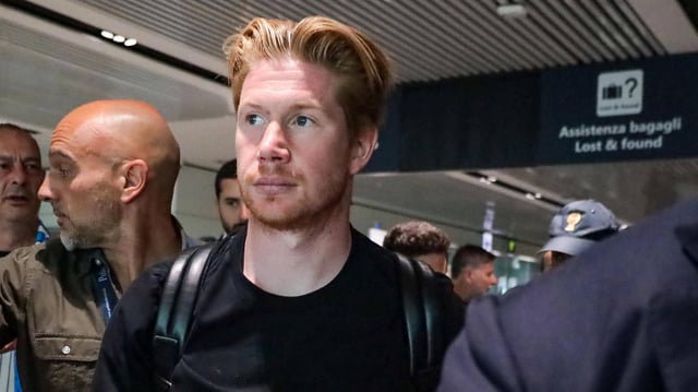 Kevin de Bruyne in Neapel