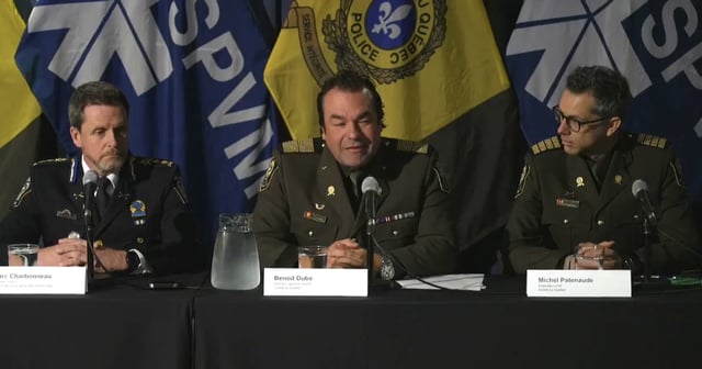 Police arrested several suspects, including 11 alleged mob leaders, in a major anti-organized crime sweep across Quebec involving 150 officers.