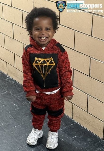 Police are searching for 2-year-old Montrell Williams.