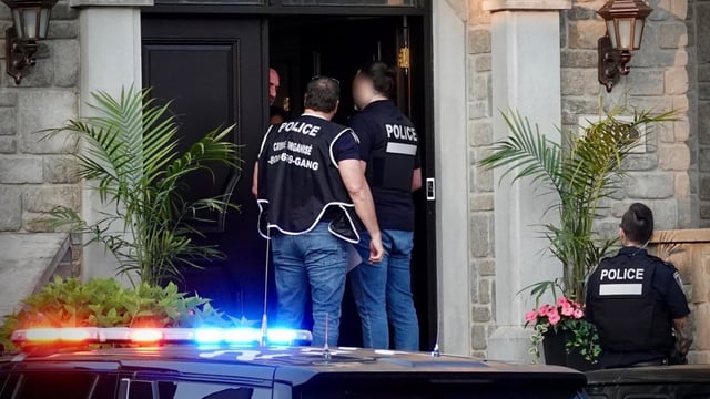 Montreal police say Thursday's arrests were the result of a three-year investigation.