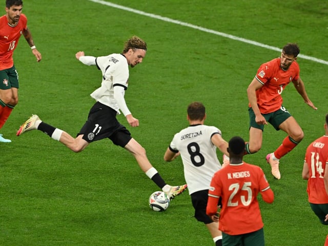 Nick Woltemade, hier in der Nations League bei der A-Nationalmannschaft im Einsatz, startet mit der deutschen U21 in die EM.