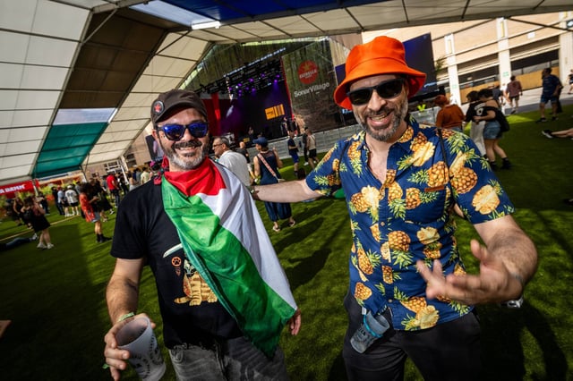 Lorenzo y Alberto este jueves en el festival Sonar de Barcelona