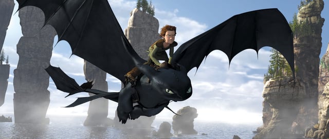 Hiccup (voiced by Jay Baruchel) befriends Toothless, an injured Night Fury — the rarest dragon of all — in 2010's original animated “How to Train Your Dragon."