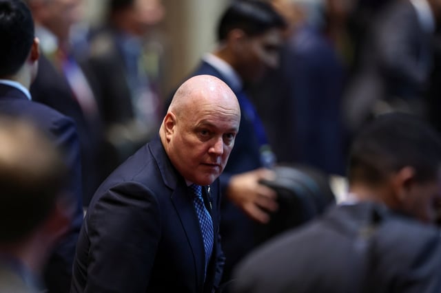 New Zealand's Prime Minister Christopher Luxon attends the 19th East Asia Summit (EAS) at the National Convention Centre, in Vientiane, Laos, October 11, 2024. REUTERS/Athit Perawongmetha/File Photo