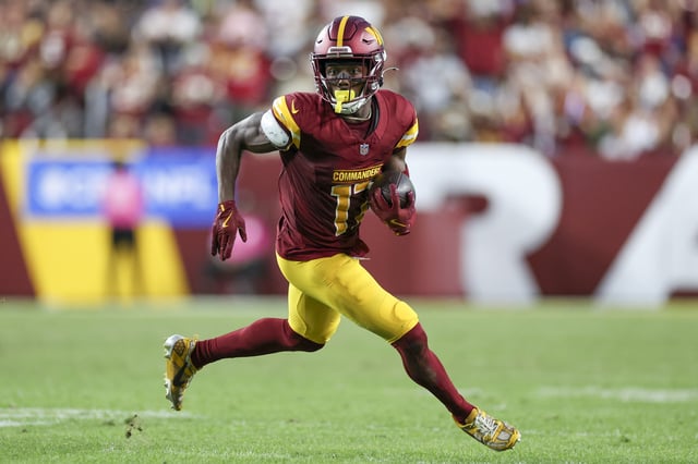 The latest NFL DFS promo codes gives first-time players up to $2,850 for NFL Week 10 picks. One game to target is WR Terry McLaurin and the Commanders hosting the Steelers.
