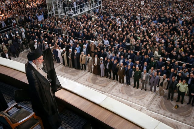 Le Guide suprême de l’Iran, l’ayatollah Ali Khamenei.