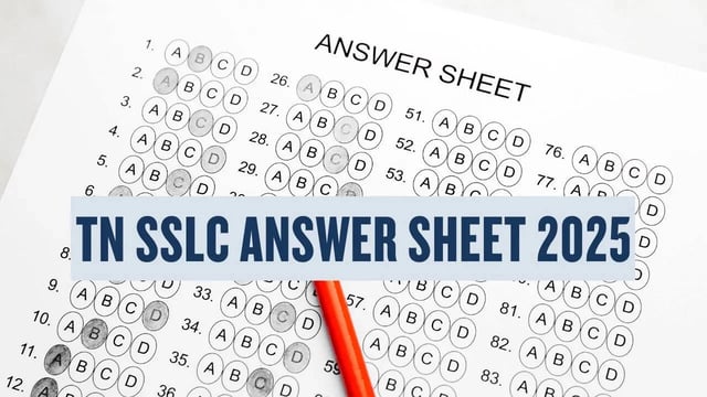 TN SSLC Result 2025: DGE TN Answer Sheet Download Window for Class 10 Opens Today at dge.tn.gov.in