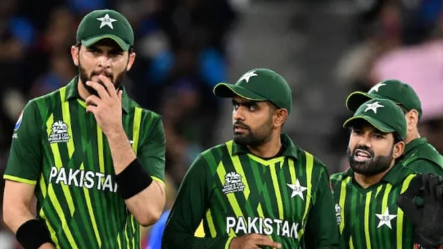Afridi, Babar, Rizwan (From L to R) | Image: @salman52033
