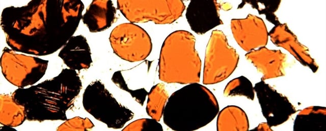 orange gems from the moon