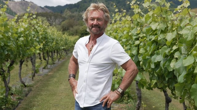 Noel Edmonds has a new business around the River Haven Vineyard in New Zealand