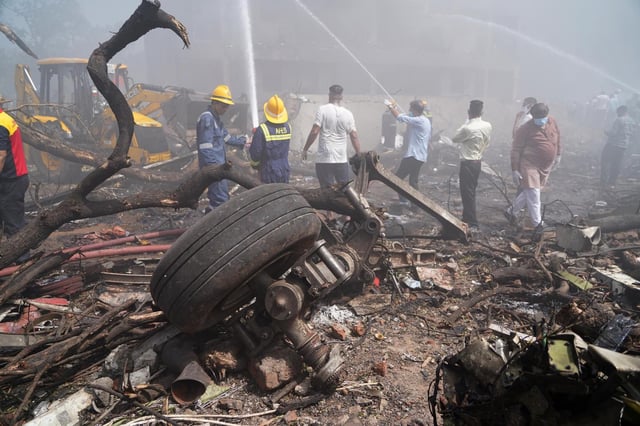 "Había cadáveres a mi alrededor", dice el único superviviente de la tragedia de Air India