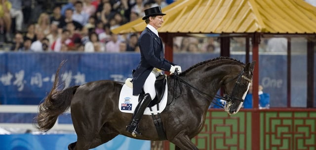 Heath Ryan auf Greenoaks Dundee bei den Olympischen Sommerspiele 2008 in Peking