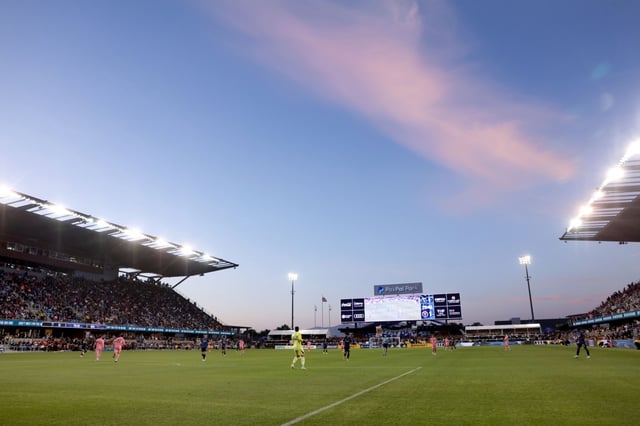 The San Jose Earthquakes host the Inter Miami  FC during an MLS soccer match at PayPal Park in San Jose, Calif., on Wednesday, May 14, 2025. (Ray Chavez/Bay Area News Group)