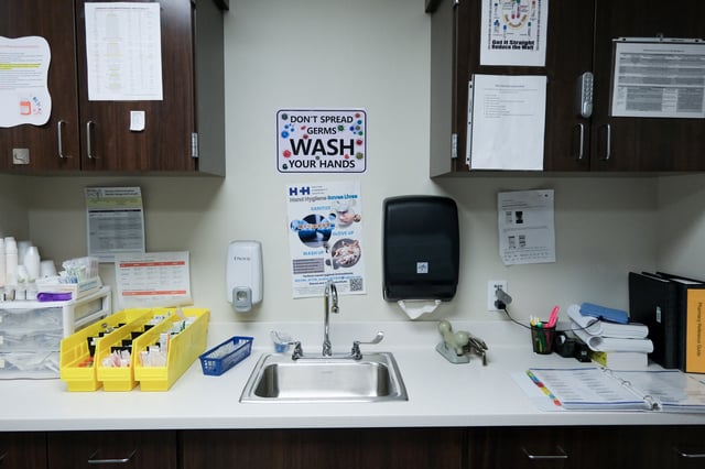 Medical supplies are pictured inside the rural Holton Community Hospital in Holton, Kansas, U.S., June 11, 2025.    REUTERS/Arin Yoon