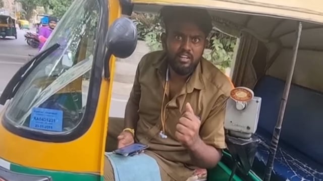 Bengaluru Auto Driver Viral Video | Image: Social Media