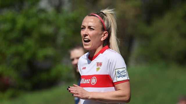 Mandy Islacker schoss zuletzt die Frauen des VfB Stuttgart zum Zweitliga-Aufstieg.