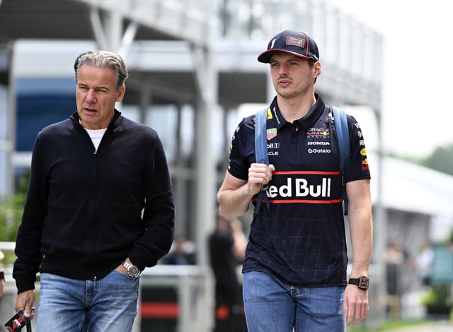 Formula One F1 - Canadian Grand Prix - Circuit Gilles Villeneuve, Montreal, Quebec, Canada - June 12, 2025 Red Bull's Max Verstappen arrives ahead of the Canadian Grand Prix REUTERS/Jennifer Gauthier