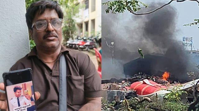 Deepak Pathak, a 34-year-old cabin crew member from Badlapur, died in the Air India Ahmedabad–London crash. | Image: X