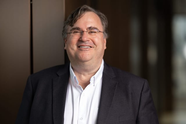 Reid Hoffman, co-founder of LinkedIn and venture capitalist.