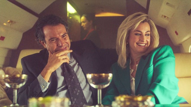 Tom Cullen and Stefanie Martini star as John and Marnie Palmer in the second series of The Gold