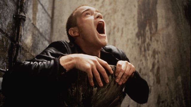 Ewan McGregor in Danny Boyle’s film of Irvine Welsh’s novel Trainspotting (1996)