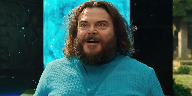 Jack Black as Steve in A Minecraft Movie