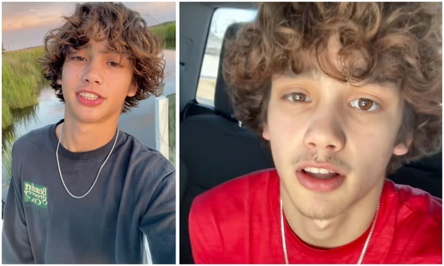 TikTok star Joshua Blackledge, 16. (TikTok / f30joshh)