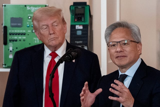 Nvidia CEO Jensen Huang has repeatedly criticized the Trump administration&#39;s export controls as hampering U.S. business opportunities.