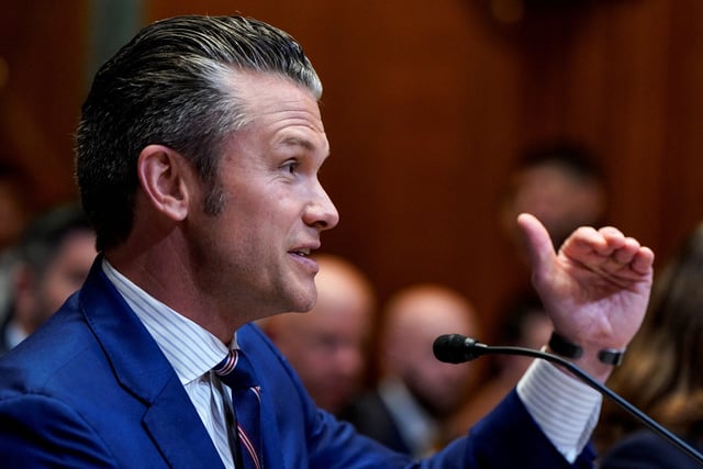 Defense Secretary Pete Hegseth said the Pentagon has a contingency plan for invading Greenland.