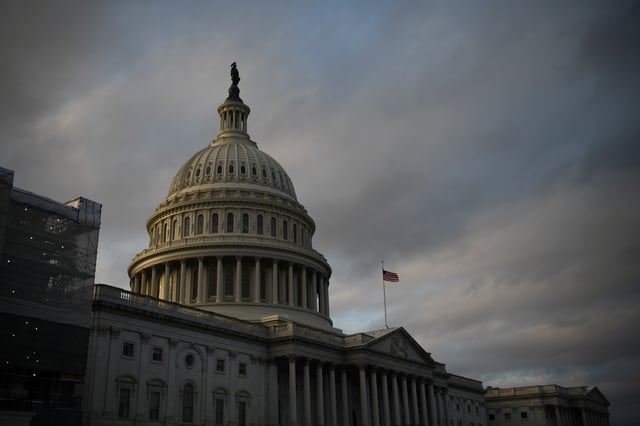The U.S. Capitol building is pictured at sunset on Capitol Hill in Washington, U.S., November 27, 2019. REUTERS/Loren Elliott/File Photo