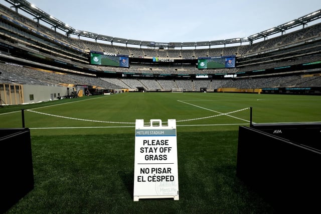 Au MetLife Stadium dans le New Jersey, où s’affrontent São Paulo et Porto ce dimanche.