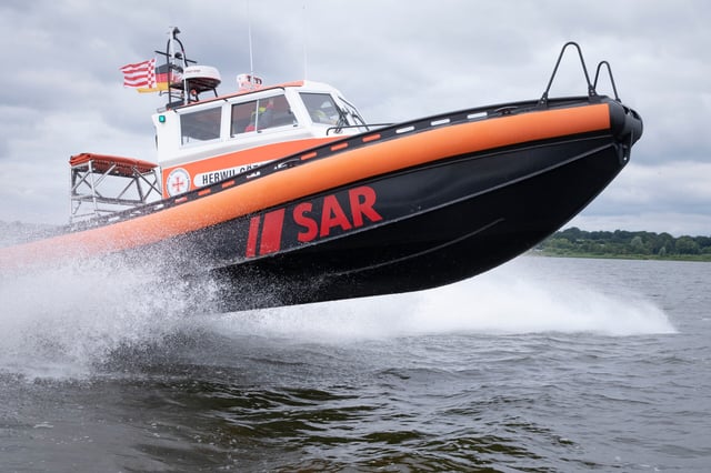 Das Seenotrettungsboot „Herwil Götsch“ der DGzRS-Station Schleswig.