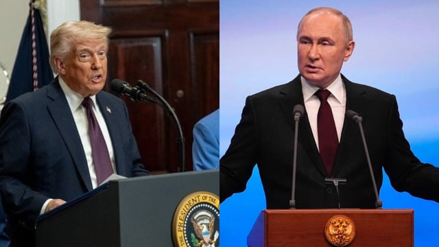Donald Trump And Vladimir Putin