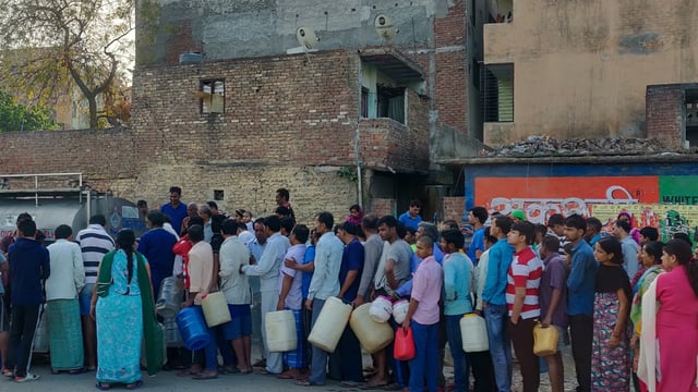 Several areas in Delhi to face water supply problem.