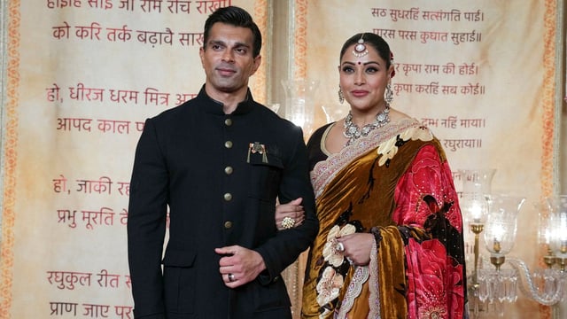 Indian actor Bipasha Basu is married to Karan Singh Grover, with whom she shares a daughter.