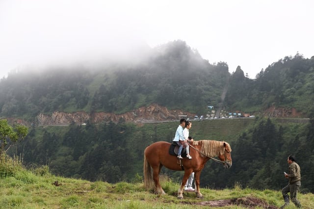 Legend has it that the Shennongjia forest is populated by ancient savages. Photo: Nora Tam