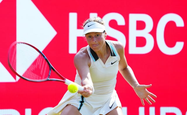 Tatjana Maria steht nach ihrem Sieg über Australian-Open-Champion Madison Keys sensationell im Finale des traditionsreichen Rasen-Turniers im Londoner Queen’s Park.