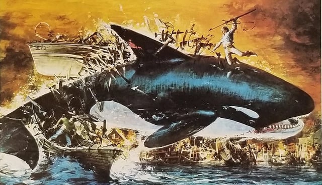 Orca movie poster copy
