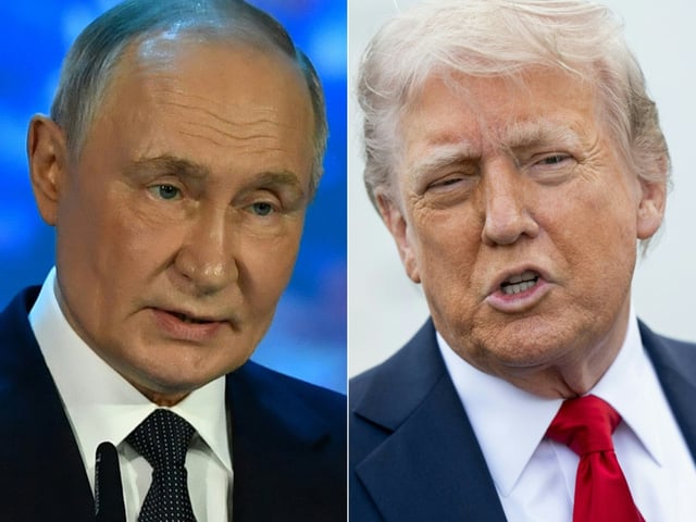 US-Präsident Trump und Kreml-Chef Putin haben nach Berichten russischer Staatsmedien erneut telefoniert. Wie russische Nachrichtenagenturen unter Berufung auf den Kreml berichteten, stand die "gefährliche Eskalation im Nahen Osten" im Mittelpunkt des Gesprächs.