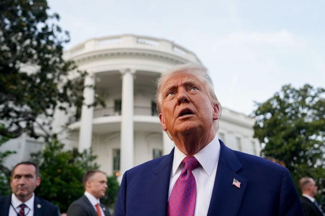 El presidente de Estados Unidos, Donald Trump.