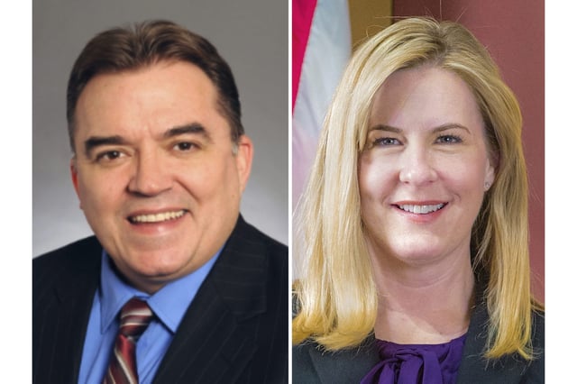 Minnesota State Senator John A. Hoffman and Rep. Melissa Hortman.