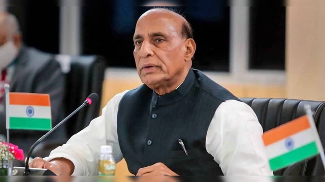 Defence Minister Rajnath Singh