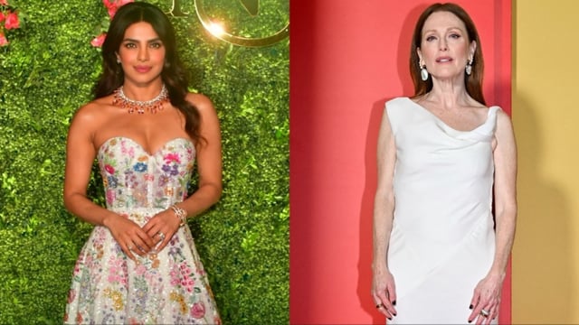 Priyanka Chopra and Julianne Moore met a few years ago.