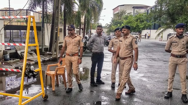 A fierce encounter took place between the police and the criminal at around 3.30 am before he was shot dead.