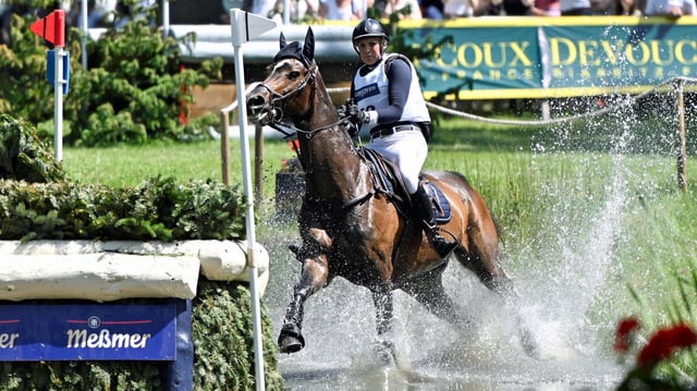 Maj-Jonna Ziebell mit Chiquita in Luhmühlen