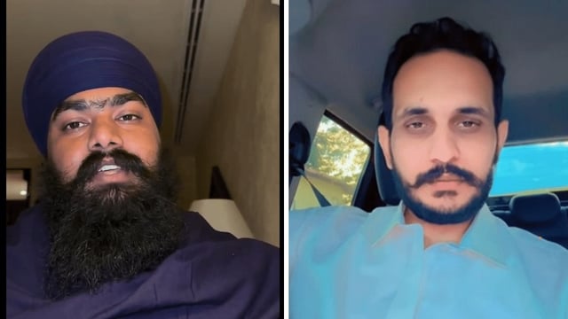 Amritpal Singh Mehron and Shahzad bhatti | X and Instagram