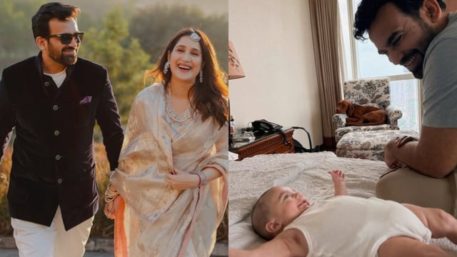 Sagarika Ghatge makes Zaheer Khan's first Father's Day special.