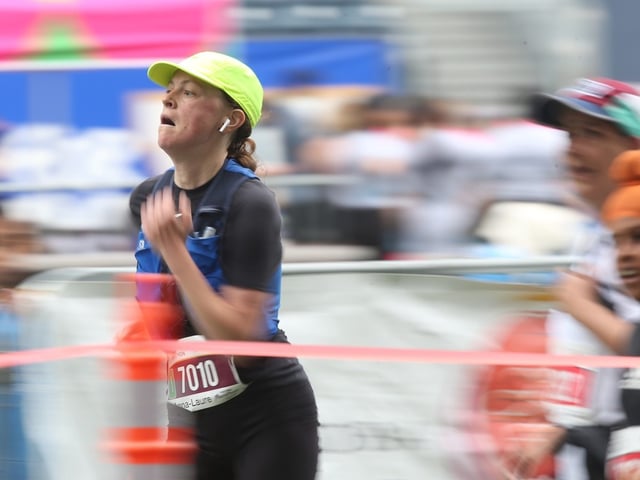 Runners hit the streets in the 46th Manitoba Marathon, in Winnipeg on Sunday, June 16, 2024.